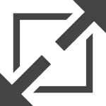 Expand Square SVG Icon